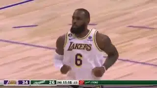 Lebron James with fade away shot🔥🔥🔥 Lakers Vs Detroit Dec.11 2022 - 2023 Season