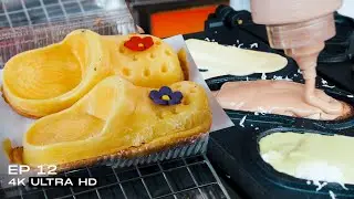 Waffle Shoes: The Unbelievable Cambodian Street Food You Have to Try!