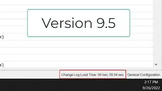 Added: Load Time Displays for Change, Checkout, & Mail Activity Logs