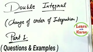 Double Integral Question and Examples with Concepts and Tricks | Hindi and English.