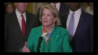 Capito Speaks at Weekly Senate GOP Leadership Stakeout