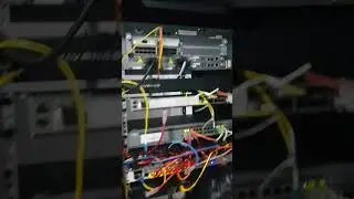 Server Room #network #isp #internet #infrastructure #it #computer #technical #router #swith #cable