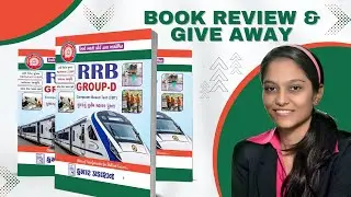 RRB Group D Gujarati Book Review & Giveaway by Vimmi Dagra | Indian Railways Exam | Kumar Prakashan