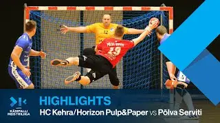 HIGHLIGHTS | HC Kehra - P&otilde;lva Serviti | Round 19 | Estonian Champions League 2021/22