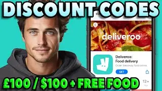 How to get &pound;100/$100 Deliveroo Discount Code | NEW WORKING Deliveroo Promo Codes 2024! (Free Food)