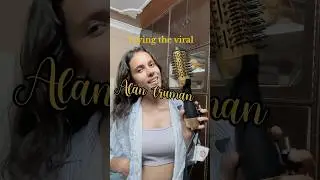 Trying the viral ALAN TRUMAN blow brush #shorts #trending #viral
