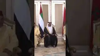 Sheikh Mohammed Bin Zayed Sheikh Mohammed bin Rashid And Morocco King #shorts #morocco #uae #dubai