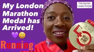 My London Marathon Medal arrived