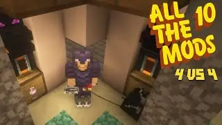 ATM10 4V4 SMP - Ep 07 - Infinite Dragon Eggs/Breath!