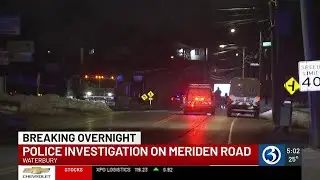 BREAKING OVERNIGHT: Heavy police presence in Waterbury due to firearm investigation