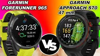 Garmin Approach S70 (47 mm) vs Garmin Forerunner 965