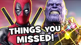 DEADPOOL 2 TRAILER: Avengers Infinity War Easter Eggs & Things You Missed