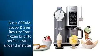 Результаты Ninja CREAMi Scoop & Swirl: от замороженного кирпича до идеального завитка менее чем з...