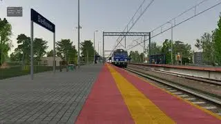 Na życzenie: EP08-008 z IC TELIMENA  na prośbe:The Patison-Kolejowy Kanał