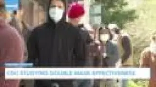 CDC Studying Double Mask Effectiveness