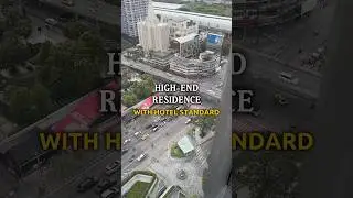 📍Hotel standard apartment located right above MRT Petchaburi ✅ The Esse @ Singha Complex ✅#bangkok