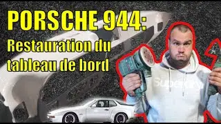 Porsche 944: RESTAURATION DU TABLEAU DE BORD