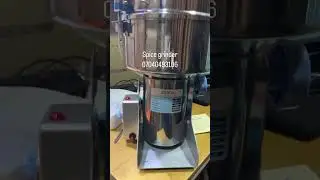 Stainless steel industrial grinder