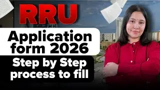 RRU RCET 2026 Step by Step Form Filling Process I Forensic Science I Diksha Sharma