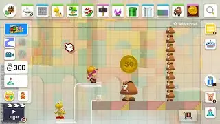 SUPER MARIO MAKER 2 / Editor de niveles de Nintendo Switch | El Nivel de Toadette martillo