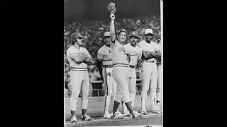 1977 National League All-Star Introductions, Yankee Stadium.  Tom Seaver Returns to New York.
