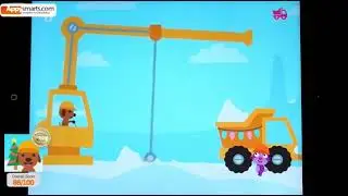 Sago Mini Holiday Trucks and Diggers - silly game demo for kids [iPad/iPhone]