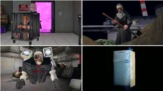 Ice Scream 8 Rod Is Evil Nun All Game Over Scenes