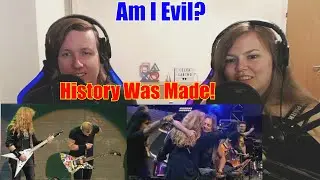 Couple First Reaction To - Metallica (The Big 4) - Am I Evil? [Live]