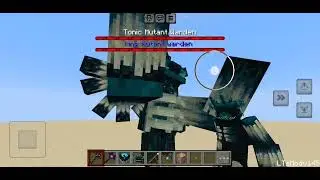 King mutant warden vs Tonic mutant warden (minecraft mob battle)