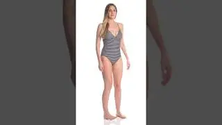 Speedo Women's Print Seamed One Piece Swimsuit | SwimOutlet.com