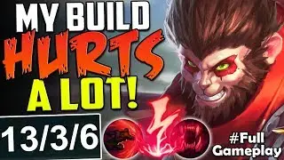 MY WUKONG BUILD HURTS... A LOT! BE CAREFUL | New Runes Wukong vs Riven TOP | SEASON 8 Full Gameplay
