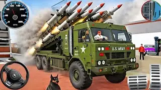 Offroad Army Truck Driving 3D 2025 - Army Truck Driving Cargo Games - Andriod Gameplay
