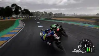 RIDE 5 Online battle in the rain!!