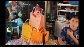 jalan chowrasta  market penang Malaysia