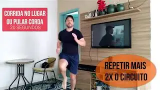 V&iacute;deo Aula - Treino Corpo Total #TreinoEmCasa