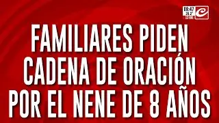 Brutal accidente en Pinamar: familiares del nene internado piden cadena de oraci&oacute;n