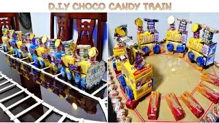 DIY CHOCO CANDY TRAIN