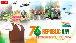 76th Republic Day Parade LIVE from Kartavya Path | 26 January 2025 Parade Live