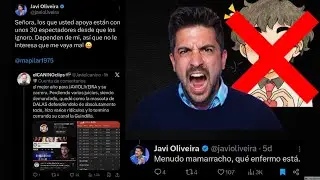 JAVI OLIVEIRA NO ME SOPORTA MÁS y me DECLARA ENFERMO x ESTO!!