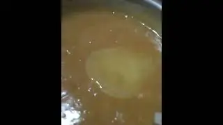 Wheat milk Halwa # subscribe pls
