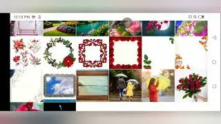 Creative Circle Photo Frame Editing in Pixellab