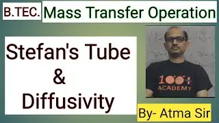 B.TEC.  || Chemical Engineering II Mass Transfer Operation ( Stefan&rsquo;s tube & Diffusivity ) . 