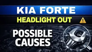 Не горят фары на Kia Forte &ndash; возможные причины.