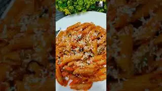 Learn how to make delicious pasta in one minute😍Whole Wheat Veg Pasta Recipe in 1 min Red pasta s...