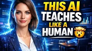 This AI Can Teach ANY Topic Like a Human (No Camera, No Skills) - AI Professor Review 