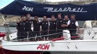 Maserati Multi 70 - Rolex Middle Sea Race 2018 training