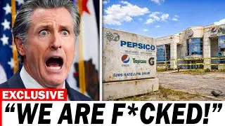 Governor Of California LOSES IT As PepsiCo Closed Last Factory!