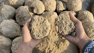 Stoney Fluffy Beach Mud 😻 Dry Floor/ Water pool Crumbling 🤤