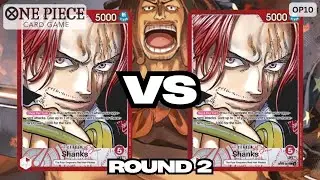 Shanks VS Shanks (Mirror Match) | OP10 Locals Gameplay - Round 2