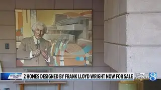 2 Frank Lloyd Wright-designed homes for sale near Galesburg
